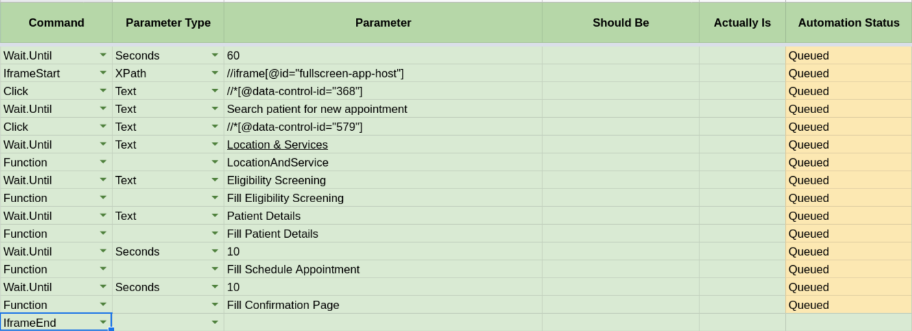 IframeStart & IframeEnd Iframe usage