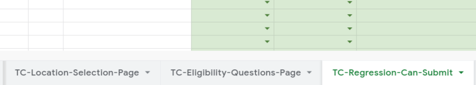 Sheet name convention